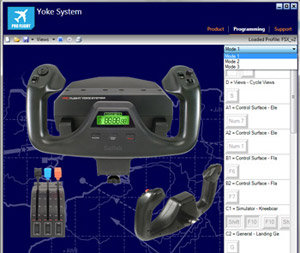 The ability to switch modes elevates the total number of user-definable controls to 75.